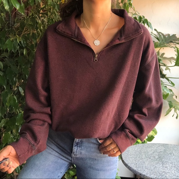 RedHead Sweaters - SOLD Red Head Brand Co | Maroon 1/4 Zip Pullover